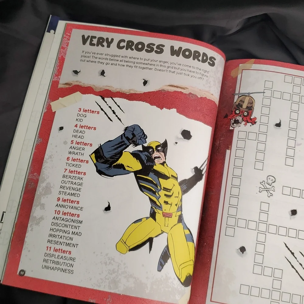 Deadpool‎ & Wolverine Coloring and Activity Book Set